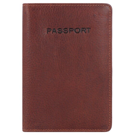 Burkely Antique Avery Reisepassetui RFID Leder 10 cm