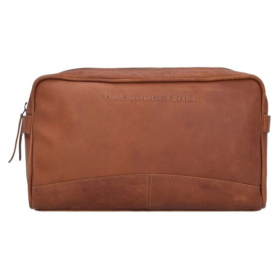 The Chesterfield Brand Wax Pull Up Kulturbeutel Leder 29 cm