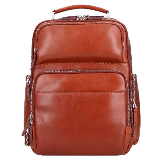 Leonhard Heyden Cambridge Rucksack Leder 42 cm Laptopfach