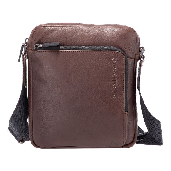 Strellson Brian Umhängetasche Leder 22 cm