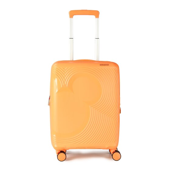American Tourister Mickey Magic 4 Rollen Kabinentrolley 55 cm mit Dehnfalte orange