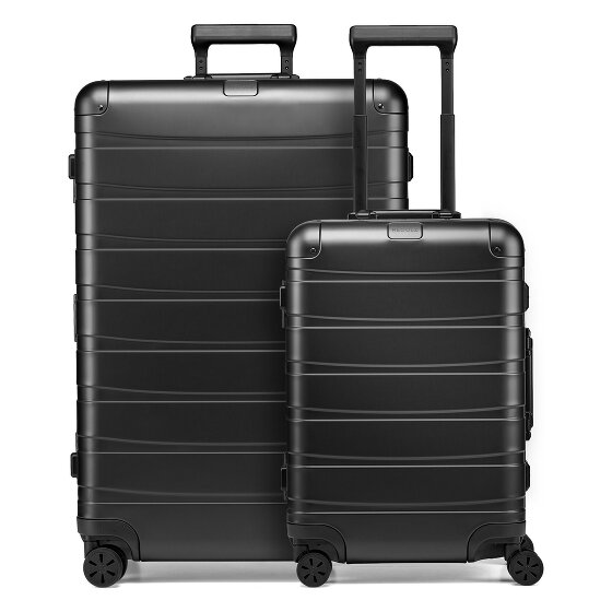 Redolz Pro Aluminium 4-Rollen Kofferset S + L