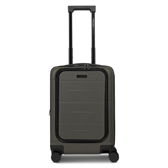 Police 4 Rollen Kabinentrolley 55 cm Laptopfach mit Dehnfalte