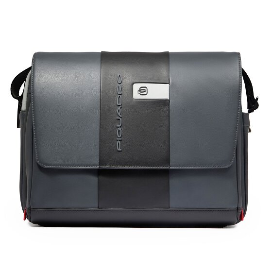 Piquadro Urban Messenger RFID Schutz Leder 35 cm Laptopfach