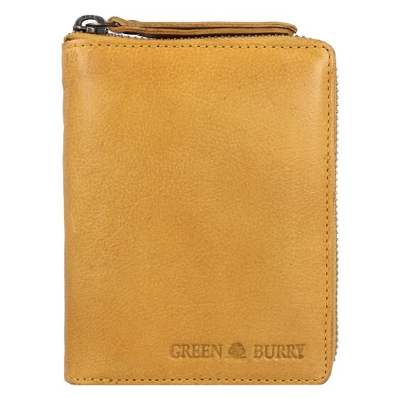 Greenburry Soft Washed Geldbörse Leder 12.5 cm