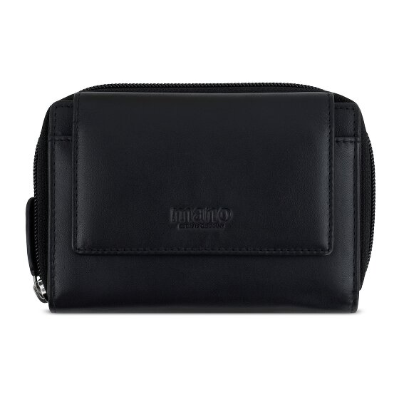 mano Don Andrea Geldbörse RFID Schutz Leder 14 cm