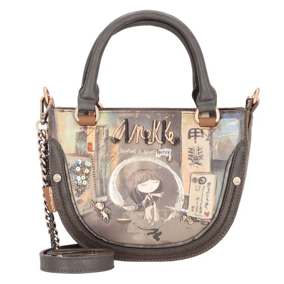 Anekke Shoen Brown Handtasche 23 cm
