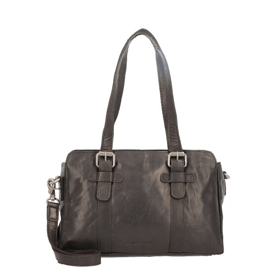 Spikes & Sparrow Schultertasche Leder 34 cm