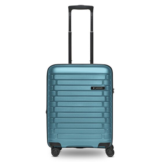Pactastic Collection 04 THE CABIN + 4 Rollen Kabinentrolley S 55 cm mit Dehnfalte