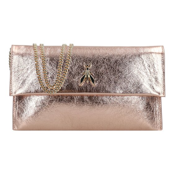 Patrizia Pepe Fly Clutch Clutch Tasche Leder 27 cm