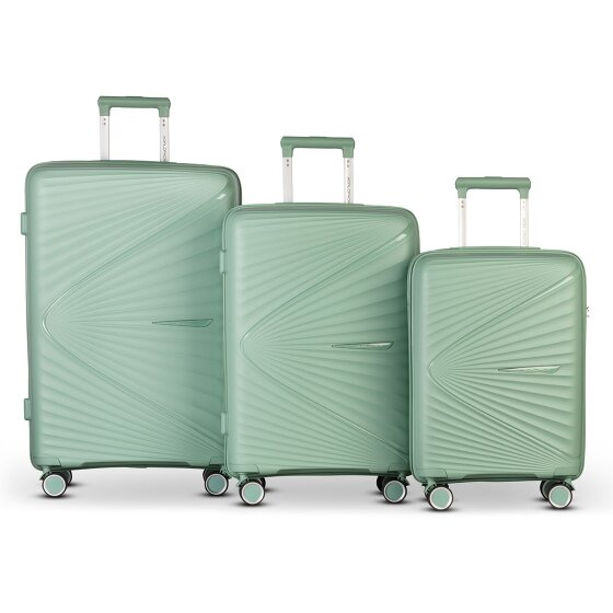 Worldpack Vegas 4 Rollen Kofferset 3-teilig