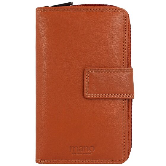 mano Donna Giulia Geldbörse Leder 10,5 cm