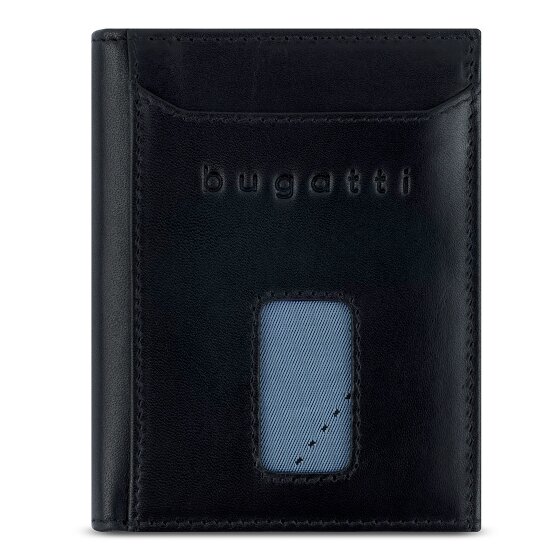bugatti Secure Slim Geldbörse RFID Schutz Leder 8 cm