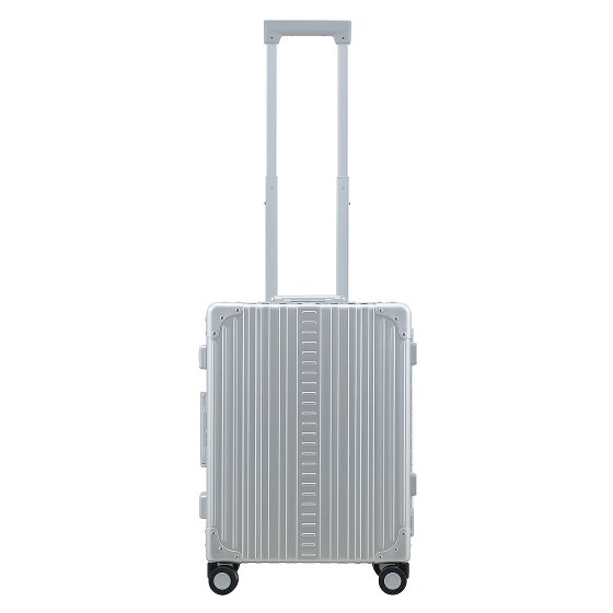 Aleon Traveler Domestic 4-Rollen Kabinentrolley Aluminium 55 cm