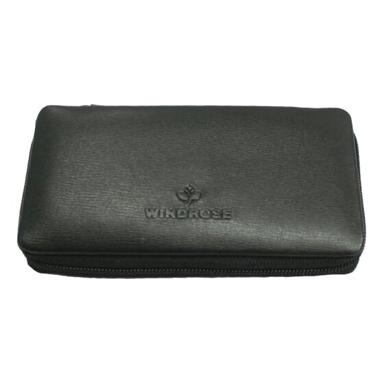 Windrose Ambiance Schmuckkasten Leder 12 cm