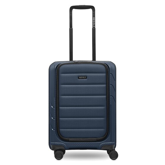 Redolz Essentials 17 4-Rollen Kabinentrolley 55 cm Soft-Pocket Laptopfach