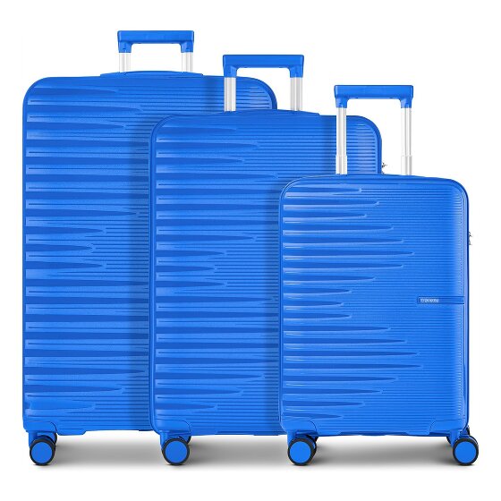 Travelite Pacific 4 Rollen Kofferset 3-teilig