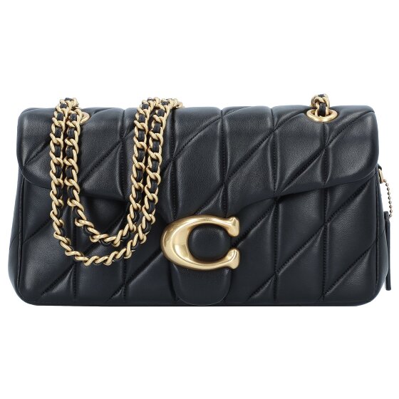 Coach Tabby Schultertasche Leder 26 cm schwarz