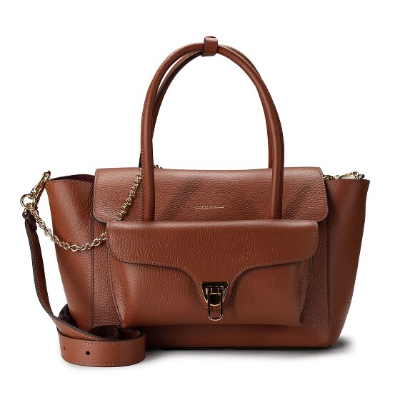 Coccinelle Double Beat Schultertasche Leder 31 cm