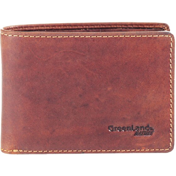 Greenland Nature Rubin Geldbörse Leder 10,5 cm