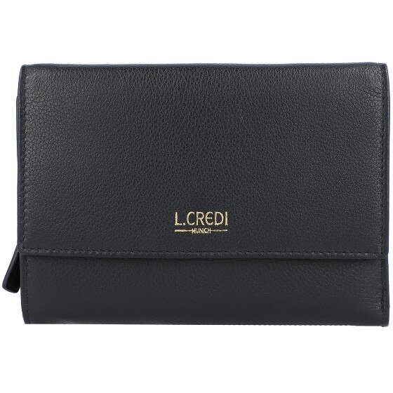 L.Credi Evelyn Geldbörse RFID Leder 14,5 cm