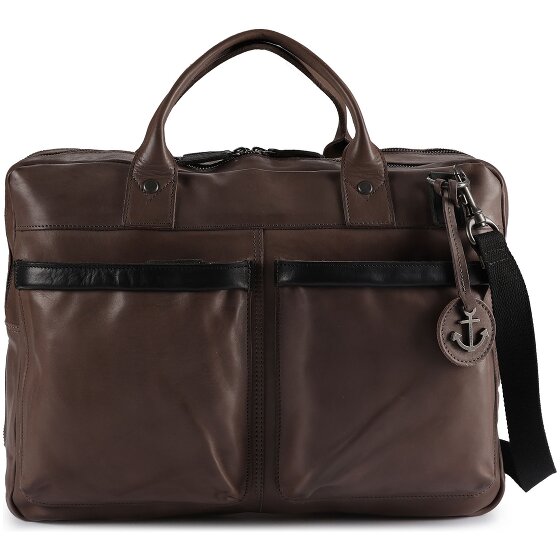 Harbour 2nd Urban Poets Aktentasche Leder 50 cm Laptopfach