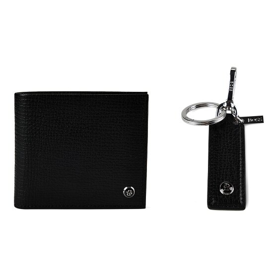Boss Geldbörse Leder 11 cm Geschenkbox