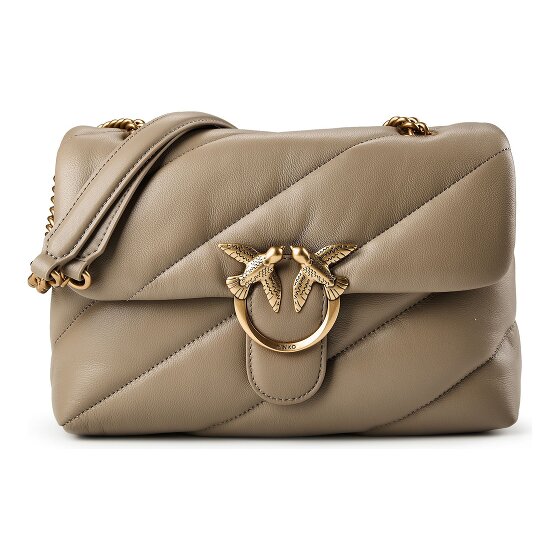 PINKO Love Puff Umhängetasche Leder 27 cm