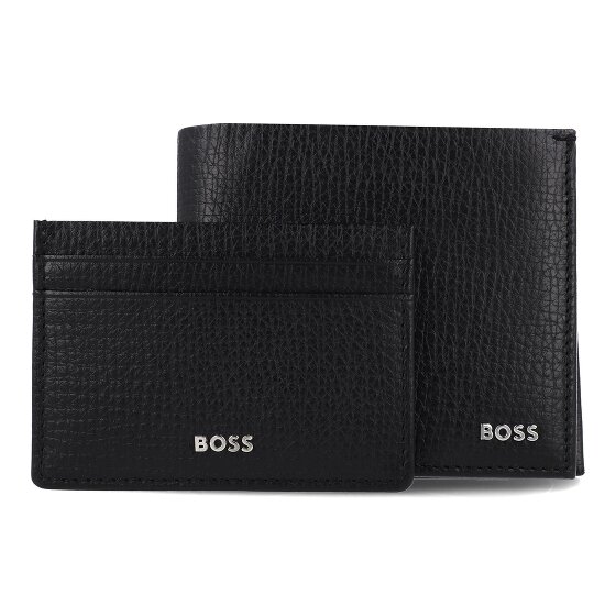 Boss Geldbörse Leder 11 cm Geschenkbox