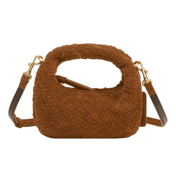 LES VISIONNAIRES Greta Micro weave Handtasche Leder 20 cm