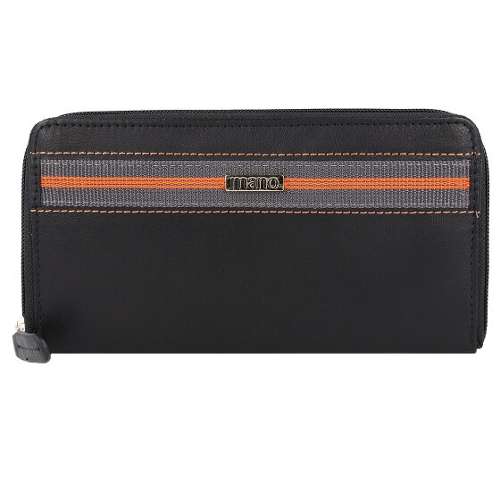mano Don Leonardo Geldbörse RFID Leder 18 cm