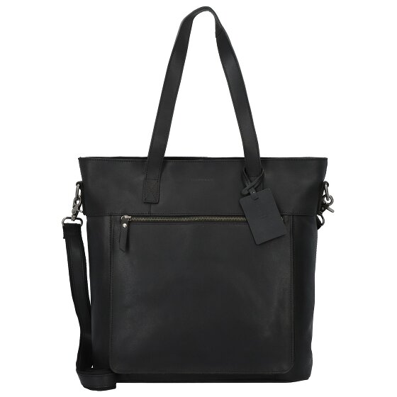 Burkely Vintage Jade Schultertasche Leder 36 cm Laptopfach