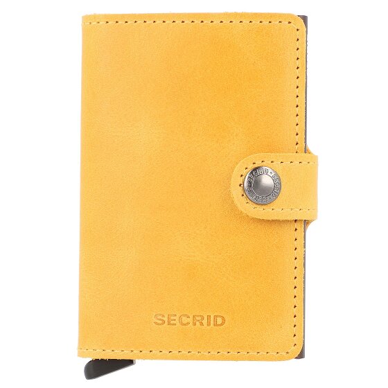 Secrid Miniwallet Vintage Kreditkartenetui Geldbörse RFID Leder 6,5 cm