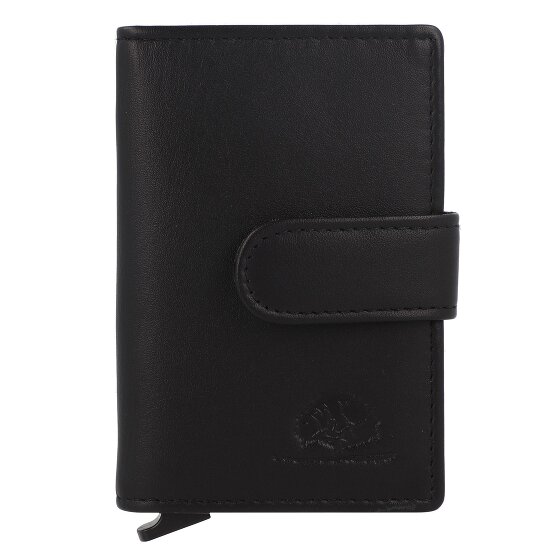 Greenburry Nappa Kreditkartenetui RFID Schutz Leder 7 cm
