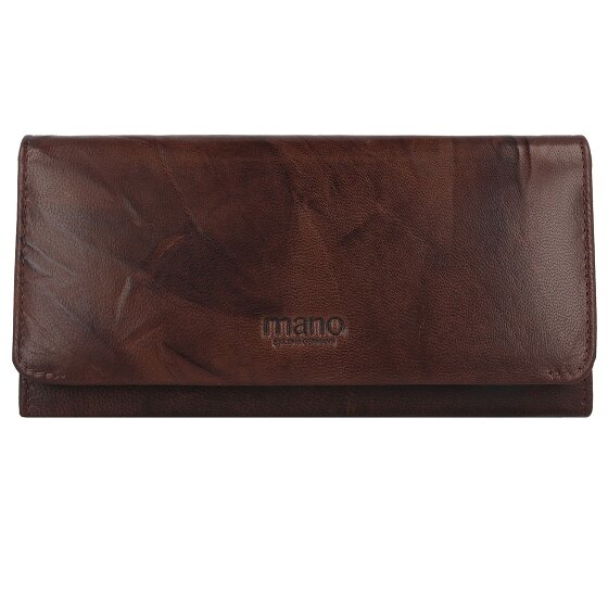 mano Donna Aurona Geldbörse RFID Leder 19 cm