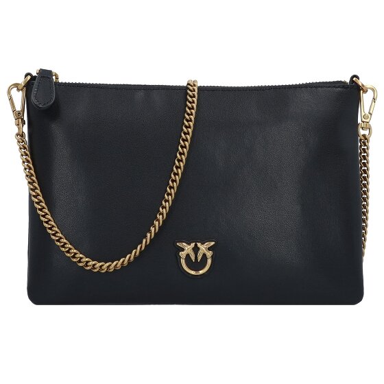 PINKO Flat Clutch Tasche Leder 24 cm