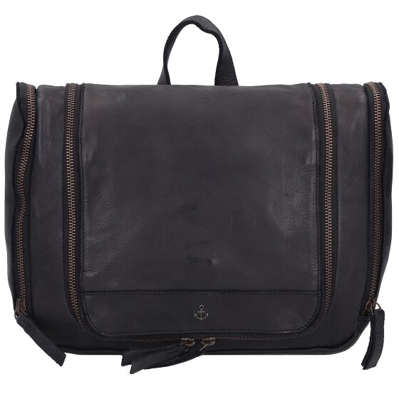 Harbour 2nd Cool Casual Kulturbeutel Leder 28 cm