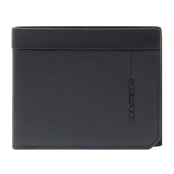 Piquadro Russel Geldbörse RFID Schutz Leder 10.5 cm