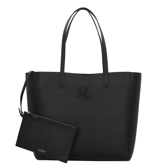 Lauren Ralph Lauren Cameryn Shopper Tasche Leder 43 cm schwarz