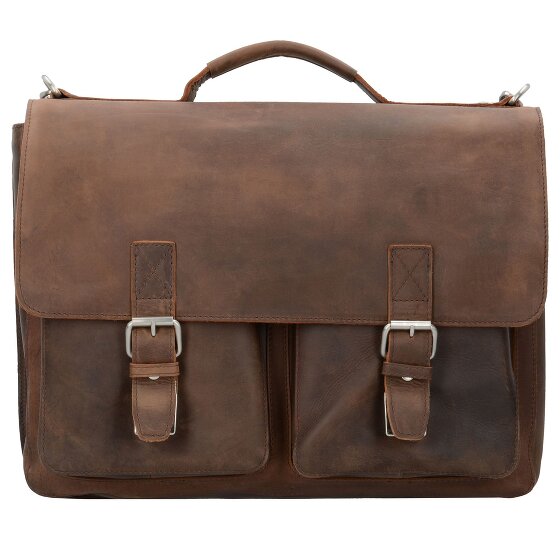 Leonhard Heyden Salisbury Aktentasche Leder 40 cm