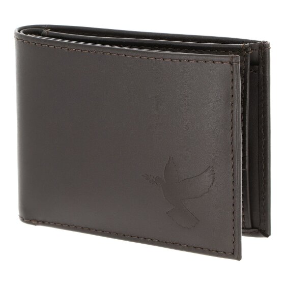 oxmox Leather Geldbörse RFID Schutz Leder 11 cm