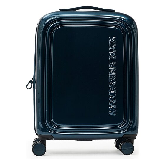 Mandarina Duck Logoduck + Metal 4 Rollen Trolley S 55 cm mit Dehnfalte