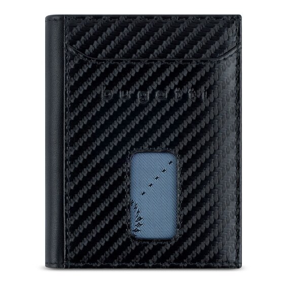 bugatti Secure Slim Geldbörse RFID Schutz Leder 8 cm