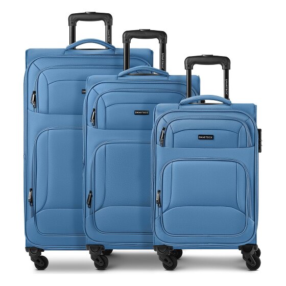 Smartbox Edition 04 4 Rollen Kofferset 3-teilig mit Dehnfalte