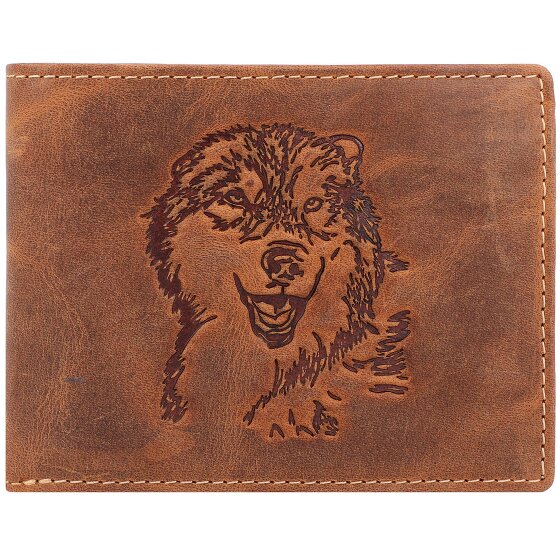 Greenburry Vintage Geldbörse Leder 12 cm