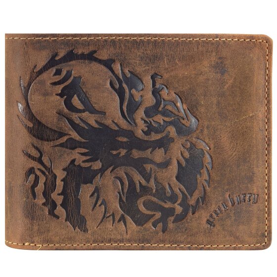 Greenburry Vintage Geldbörse Leder 12,5 cm