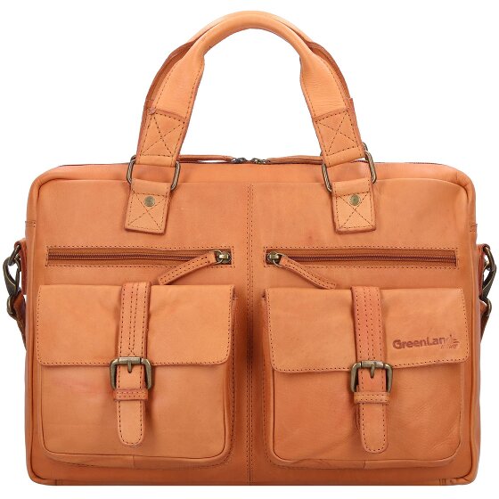 Greenland Nature Nature Aktentasche Leder 42 cm