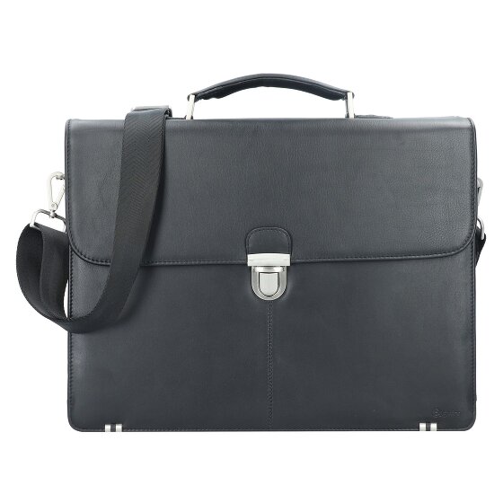 Esquire Oxford Aktentasche Leder 41 cm Laptopfach