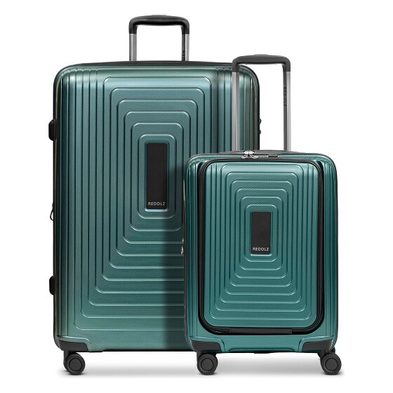 Redolz Essentials 14 4-Rollen Kofferset 2 tlg. Laptopfach mit Dehnfalte