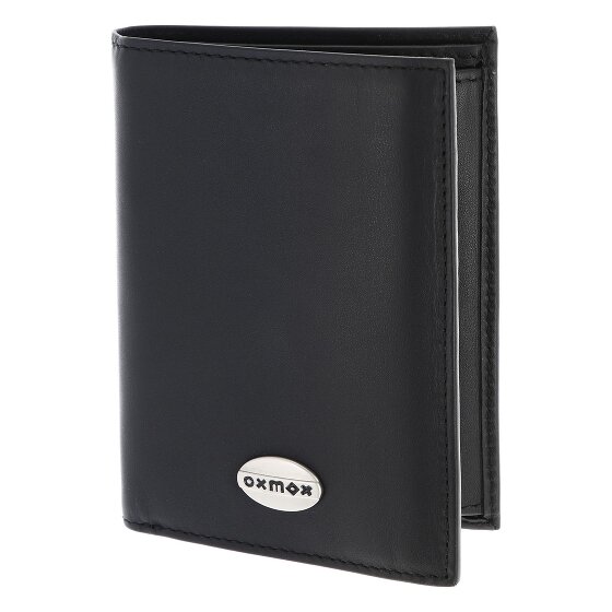 oxmox Leather Geldbörse RFID Schutz Leder 12.5 cm